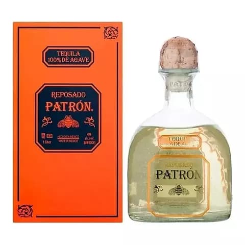 Estuche Tequila Patrón Reposado X750cc Envio Sin Cargo