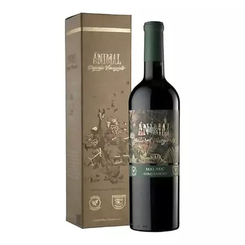 Estuche Vino Animal Malbec Organico X750cc Ernesto Catena