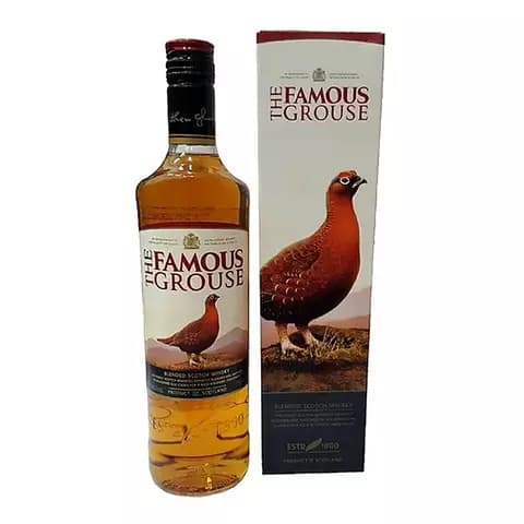 Estuche Whisky The Famous Grouse X750cc