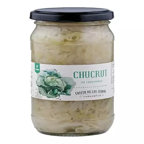Frasco Cristo De Los Cerros Chucrut X2,8 Kg