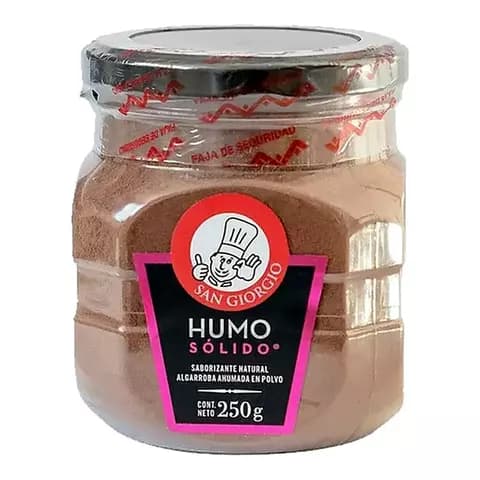 Humo Solido Esencia San Giorgio 250g Condimento para Carne
