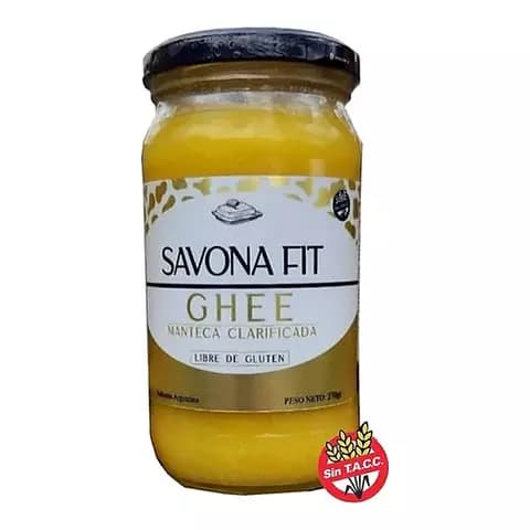 Manteca Clarificada Ghee Savona Fit X 270grms.