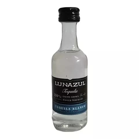 Miniatura Tequila Blanco Lunazul X50cc