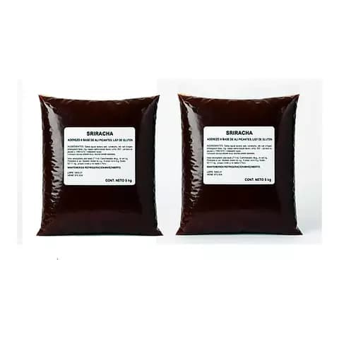 Pack 2 Bolsas Pouch Salsa Sriracha X 2500ml - Hashi