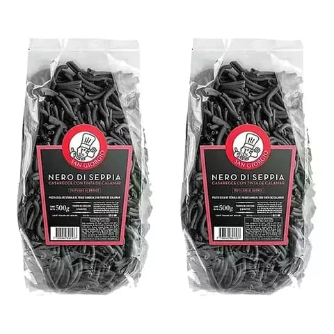 Pack 2 Casarecce Tinta De Calamar San Giorgio x500Grms