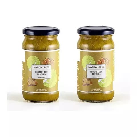 Chucrut Con Curcuma Y Mostaza X310g Narda Lepes