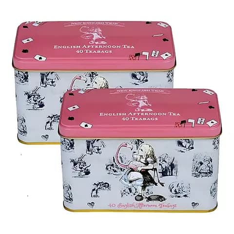 Té Lata Alicia En El País De Las Maravillas Rosa Inglaterra