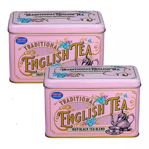 Te New English E. Breaskfast Vintage Victoria Rosa 40 Sob.