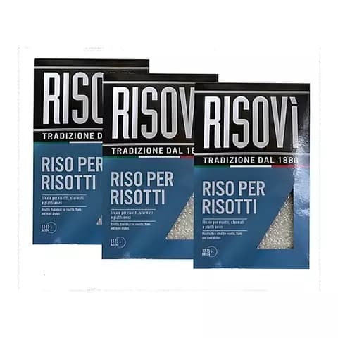 Arroz Risovi Para Rissoto Envasado Al Vacio x 1KG Italia