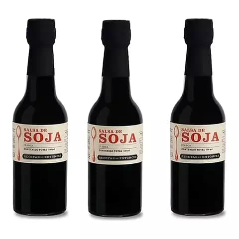 Salsa De Soja Recetas De Entonces X 180ml - Vegana