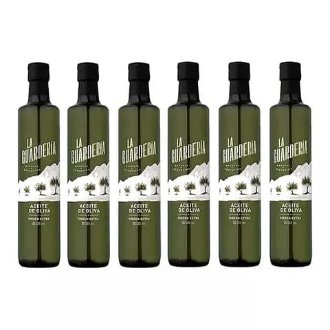 Pack 6 Aceite De Oliva Virgen Extra La Guarderia G Guardia