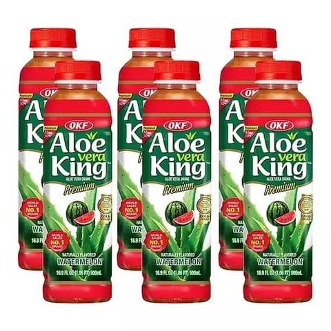 Bebida Aloe Vera King Okf WaterMelon Sandia x 500ml