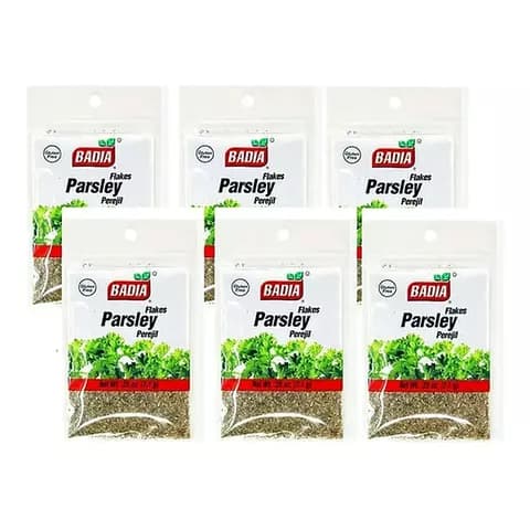 Pack 6 Bolsas Badia Perejil Deshidratado X7,1grs Sin Tacc