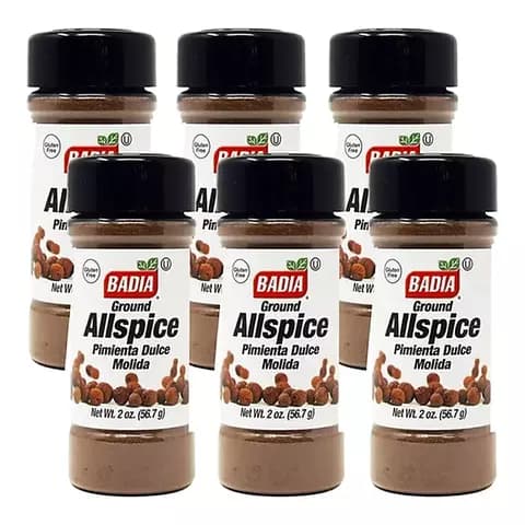 Pack 6 Condimento Badia Pimienta Jamaica Molida Dulce X56.7g