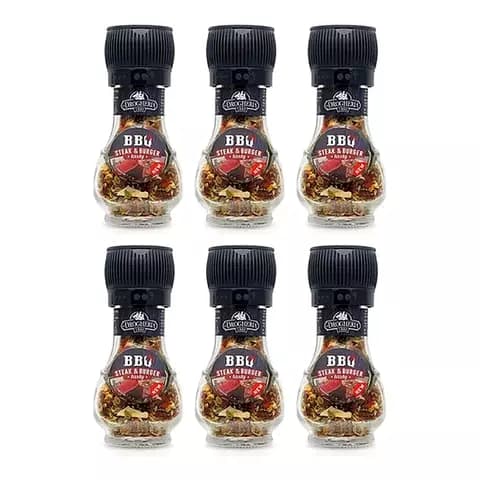 Pack 6 Condimento Bbq Tasty Steak & Burguer La Drogheria 55g
