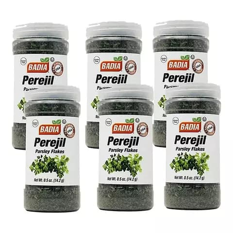 Pack 6 Perejil Badia Deshidratado -libre De Gluten Sin Tacc