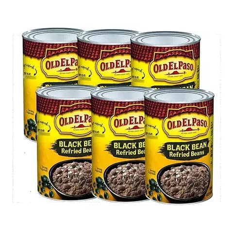 Porotos Negros Refritos Old El Paso 453g Origen Usa