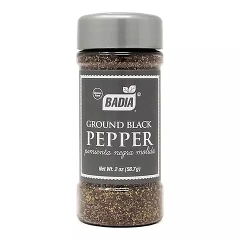 Pimienta Negra Molida 56,7grs Badia Standard
