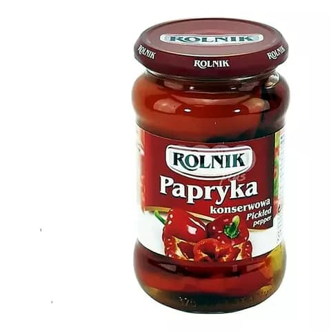 Pimientos En Cuartos Agridulces Con Especias Rolnik X340grms