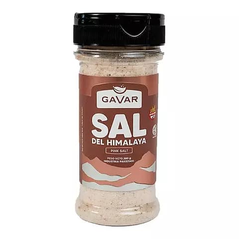 Sal Fina Gavar Del Himalaya En Frasco Sin Tacc x330g