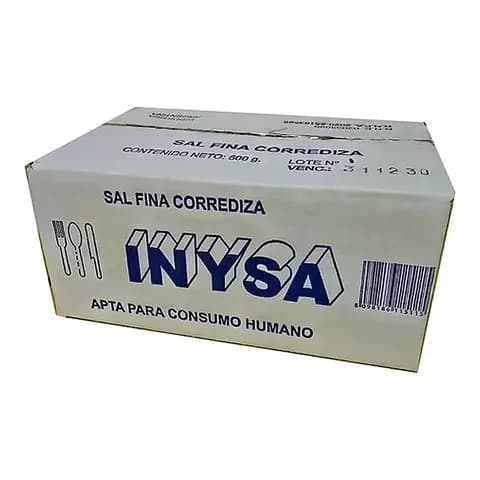 Sal Fina Sobres Individual Inysa 1000 Sobres X0.5grms