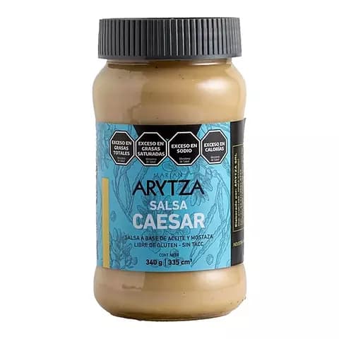 Salsa Caesar Arytza Gourmets Sin Tacc En Frasco X340g