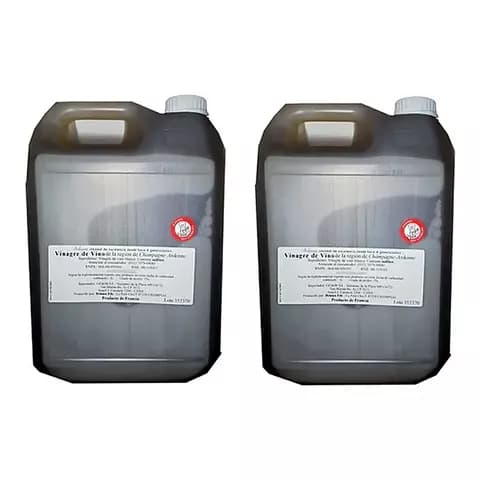 Vinagre De Vino Reg Champagne Ardenne Delouis France 2x5000l