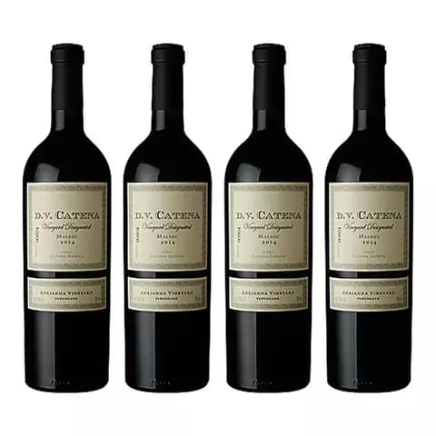 Vino Dv Catena Adrianna Vineyard Malbec X750cc Caja X4