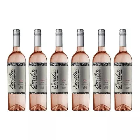 Vino Emilia Nieto Senetiner Malbec Rosé Caja X6 X750cc + Reg