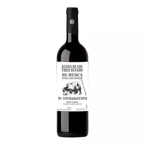 Vino Vicentín Contrabandistas Petit Verdot X750cc