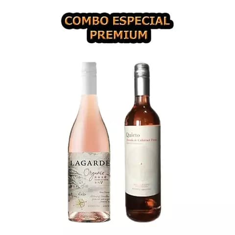 Vinos Rosados Promocion Combo X2 Quieto Lagarde Organic