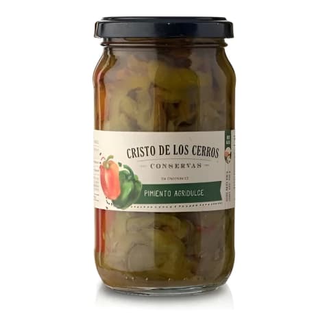 Pimientos Agridulces Cristo De Los Cerros 300gr