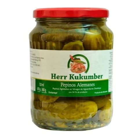 Pepinos Agridulces Herr Kukumber 360g