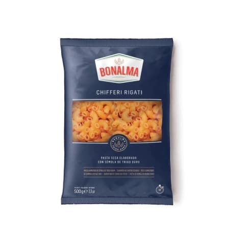 Bonalma Chifferi Rigati Semola De Trigo Duro X500gr