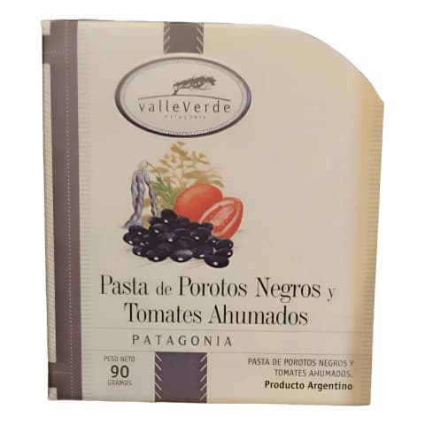 Valle Verde - Pasta De Porotos Negros Y Tomates Lata 90g