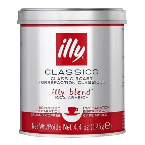 Café Illy Molido Espresso Tostado Clásico Blend 100%
