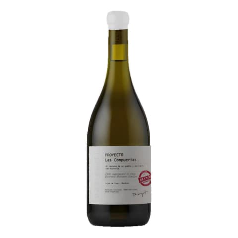 Vino Proyecto Las Compuertas Blanco De Finca 750 Ml