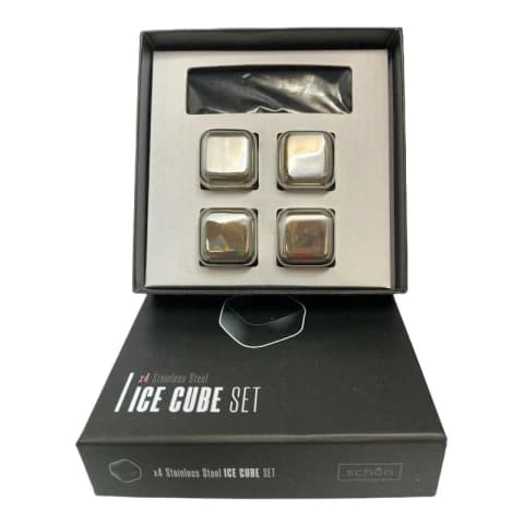Schon Set Hielos Acero Inoxidable X4