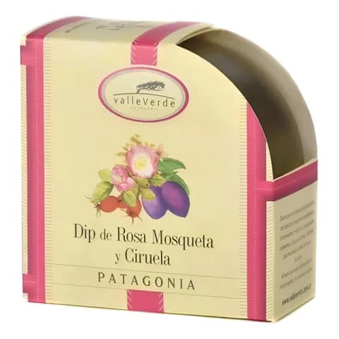 Valle Verde Dip De Rosa Mosqueta Y Ciruelas 90g Rosé