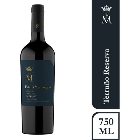 Vino Tinto Fabre Montmayou Terruño Reserva Merlot Gs
