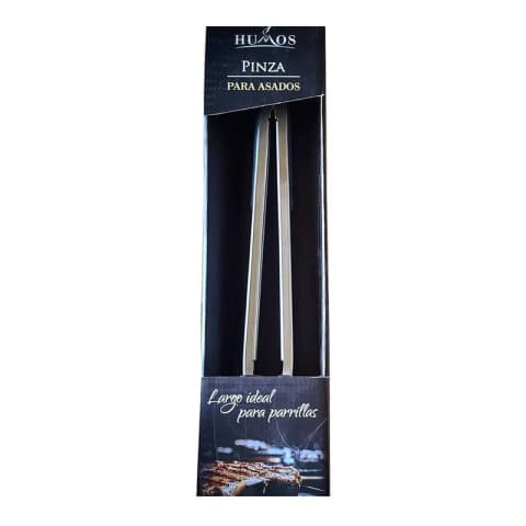 Pinza Parrilla Acero Inoxidable Humos