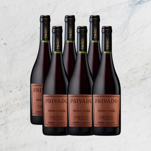 Jorge Rubio Privado Reserva Pinot Noir X6