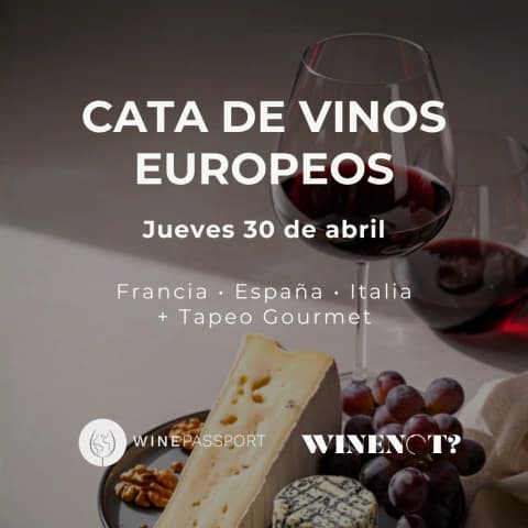 Cata de Vinos Europeos 30/04 -- Italia, España y Francia
