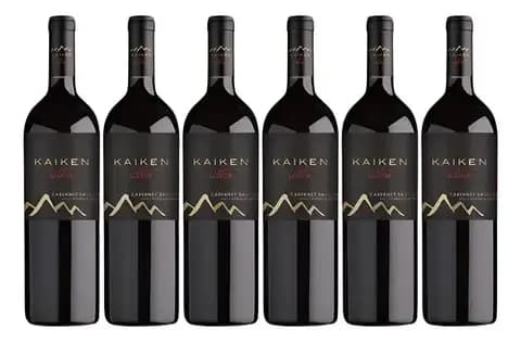 Vino Kaiken Ultra Cabernet Sauvignon X750cc Caja X6 Envios
