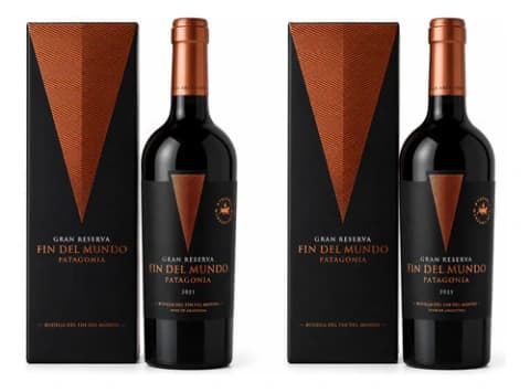 Pack 2 Estuche Vino Gran Reserva Fin Del Mundo x750cc