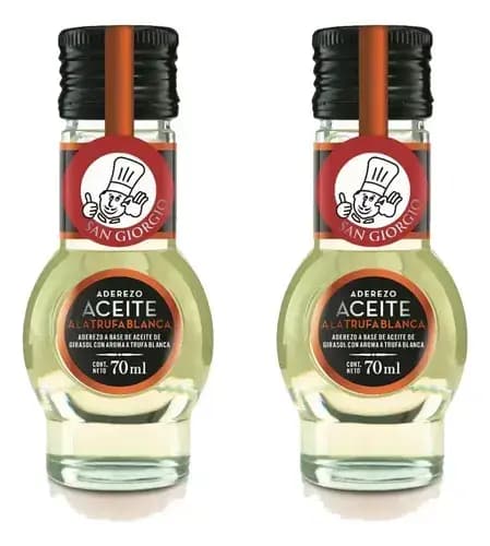 Pack 2 Aceites De Trufa Blanca x70ml San Giorgio