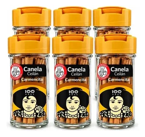 PAck 6 Canela Celian Carmencita En Rama X18grms España