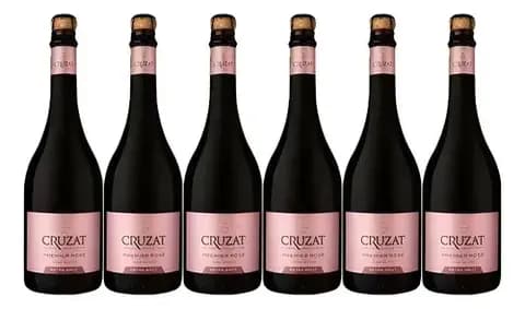 Champagne Cruzat Premier Rose X750cc Caja X6 + Regalo