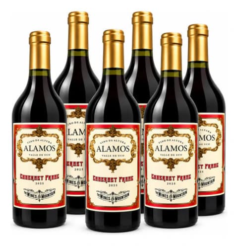 Pack 6 Vino Alamos Cabernet Franc x 750cc Catena Zapata