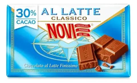 Tableta Chocolate Clásica Latte X100gr Novi Italia